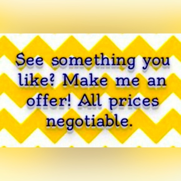 I’m happy to negotiate prices on all items in my closet! - Picture 1 of 1